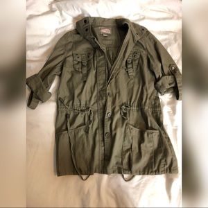 Olive Utility Jacket SMALL